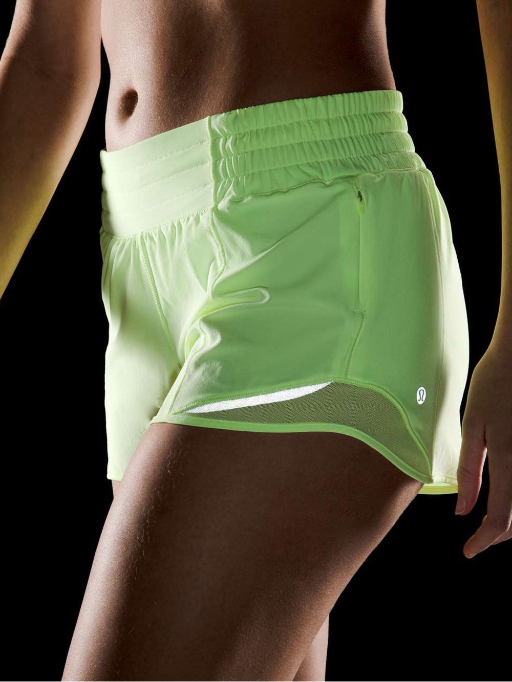 Lululemon Hotty Hot High-Rise Lined Short 2.5" - Faded Zap - size 8 - Picture 5 of 7